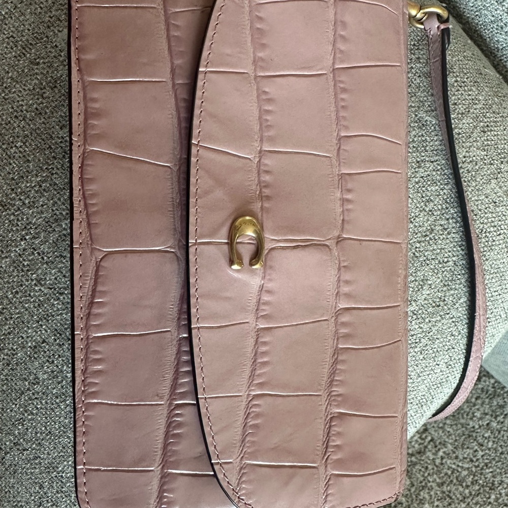 Light Pink Coach crossbody